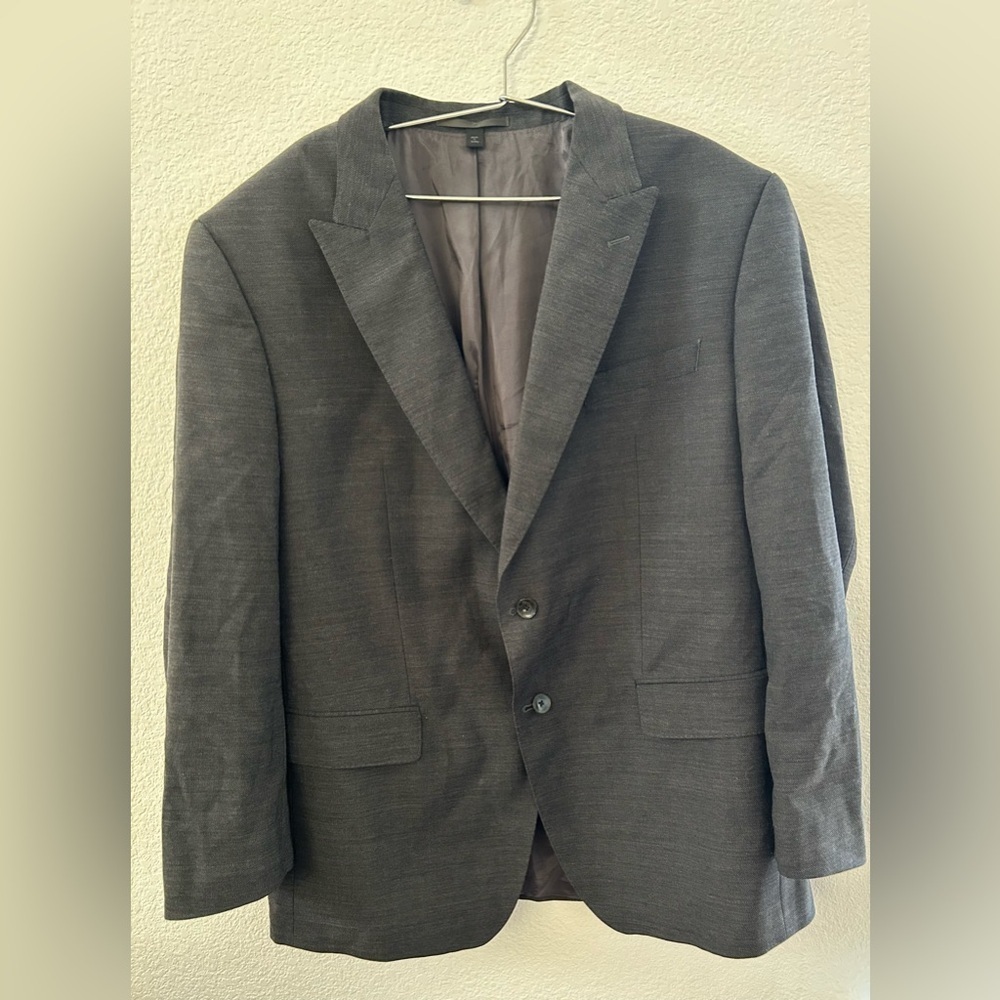 Men's Classic Black Blazer size 48R slim fit